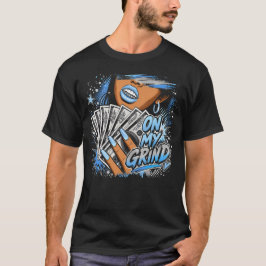 Zwarte Carolina 5 AJ5 Sneaker Match On My Grind T-shirt