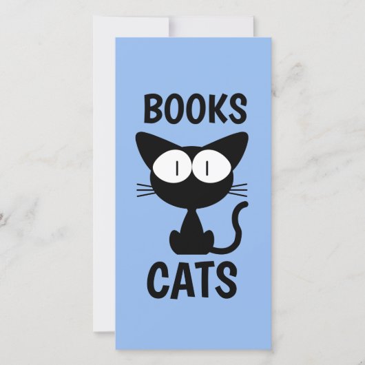 ZWARTE CAT CUTE BOOKMARKER BLADWIJZER (Voorkant)