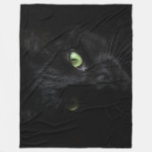 ZWARTE CAT FLEECE DEKEN (Voorkant)