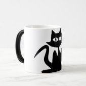 ZWARTE CAT MAGISCHE MOK (Voorkant links)