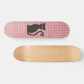 ZWARTE CAT-SKATEBOARDEN PERSOONLIJK SKATEBOARD (Horizontaal)