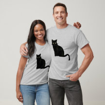 Zwarte CAT T-Shirt