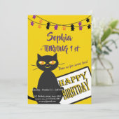 zwarte    cataleerkaart kaart (Staand voorkant)