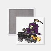 Zwarte Challenger R/T-magneet Magneet (Voorkant / Achterkant)