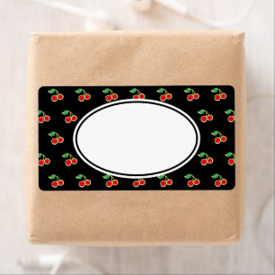 Zwarte Cherry Labels