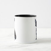 Zwarte Chihuahua puppy Mok (Midden)