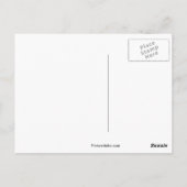 Zwarte cichorei briefkaart (Achterkant)