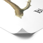 Zwarte cichorei, John Audubon Poster (Hoek)