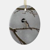 Zwarte cichorei | Keramisch Ornament (Rechts)