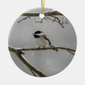 Zwarte cichorei | Keramisch Ornament (Voorkant)