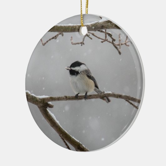 Zwarte cichorei | Keramisch Ornament (Links)