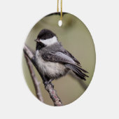 Zwarte cichorei keramisch ornament (Rechts)