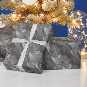 Zwarte cichorei - Zongvogel Cadeaupapier