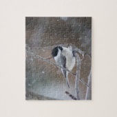 Zwarte cichorei - Zongvogel Legpuzzel (Verticaal)
