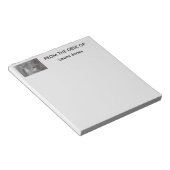 Zwarte cichorei - Zongvogel Notitieblok (Schuin)