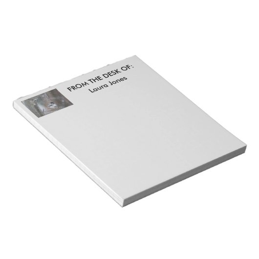 Zwarte cichorei - Zongvogel Notitieblok (Schuin)