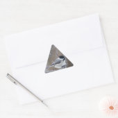 Zwarte cichorei - Zongvogel Sticker (Envelop)