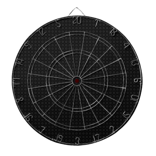 Zwarte Cirkel Afdrukkool Dartboard Dart Board Dartbord (Voorkant)