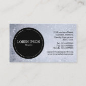 Zwarte Cirkel v3 - Zeepbels Visitekaartje (Achterkant)