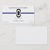 Zwarte cirkels Logo - Eenvoudige cirkels in zwart Visitekaartje (Voorkant / Achterkant)