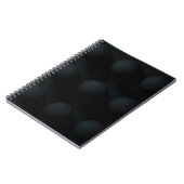 Zwarte cirkels notitieboek (Linkerzijde)