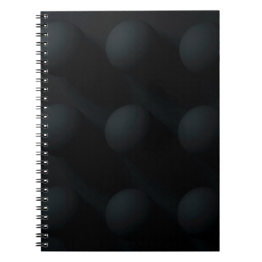 Zwarte cirkels notitieboek (Voorkant)