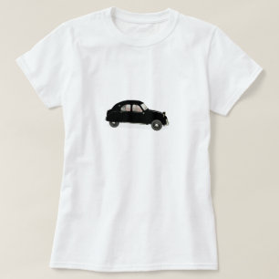 Zwarte Citroen 2CV T-shirt