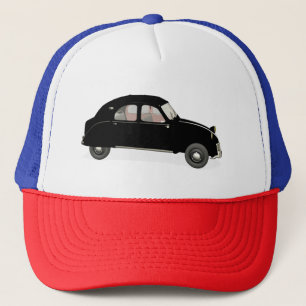Zwarte Citroen 2CV Trucker Pet