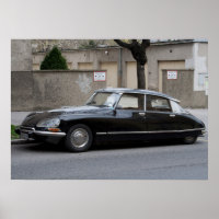 Zwarte Citroën DS
