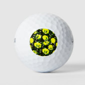 zwarte citroenen golfballen (Voorkant)