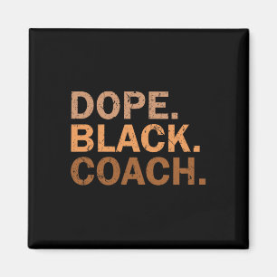 Zwarte Coach melanine Zwarte Maand Afrikaanse Coac Magneet
