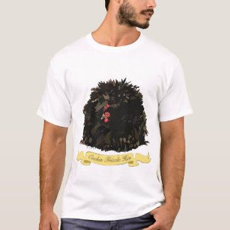 Zwarte cochin Frizzle Chicken T-shirt