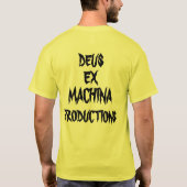 Zwarte cog t-shirt (Achterkant)