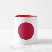 Zwarte Combo Mok met vlag van Japan (Midden)