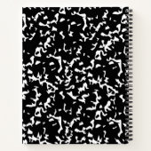 zwarte compositie spiraal notitieboek (Achterkant)