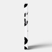 Zwarte, coole, trendy, moderne, stedelijke cirkelk Case-Mate iPhone case (Achterkant / Links)