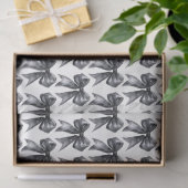 Zwarte Coquette Strik Tissuepapier (Geschenk)