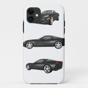 Zwarte corvette Case-Mate iPhone case