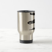 Zwarte corvette reisbeker (Center)