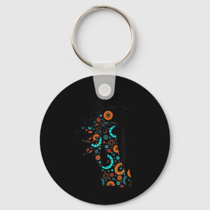 Zwarte Cowgirls Melanin Vrouwen Western Rodeo Texa Sleutelhanger