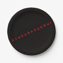 Zwarte CrazySexyCool Thema Borden