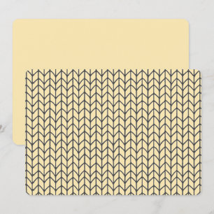 ZWARTE CREAM BREISEL 5x7 Plat Kaart II / Horizonta