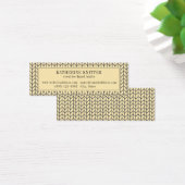 ZWARTE CREAM BREISEL Mini Visitekaartje (Bureau)