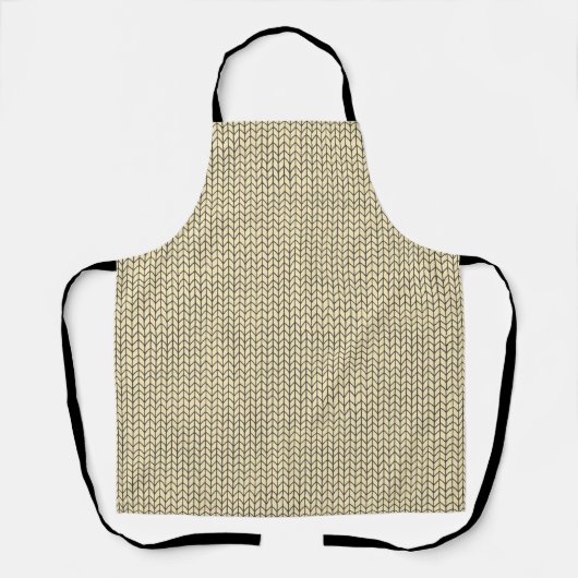ZWARTE CREAM TRUI All-Over-Print Schort (Voorkant)