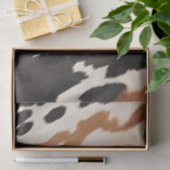 Zwarte Crème Bruine Koehuid Trouw Tissuepapier (Geschenk)