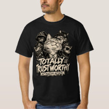 Zwarte Crème Kattenbende Sarcasme Humor Vintage