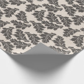  zwarte crème met kerst cadeaupapier (Hoek)