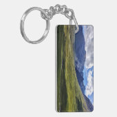 Zwarte Cuillin Mountain op het eiland Skye, Schotl Sleutelhanger (Voorkant Links)