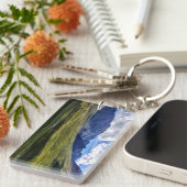 Zwarte Cuillin Mountain op het eiland Skye, Schotl Sleutelhanger (Voorkant Rechts)