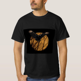 Zwarte cultuur in volle maan Halloween T-shirt